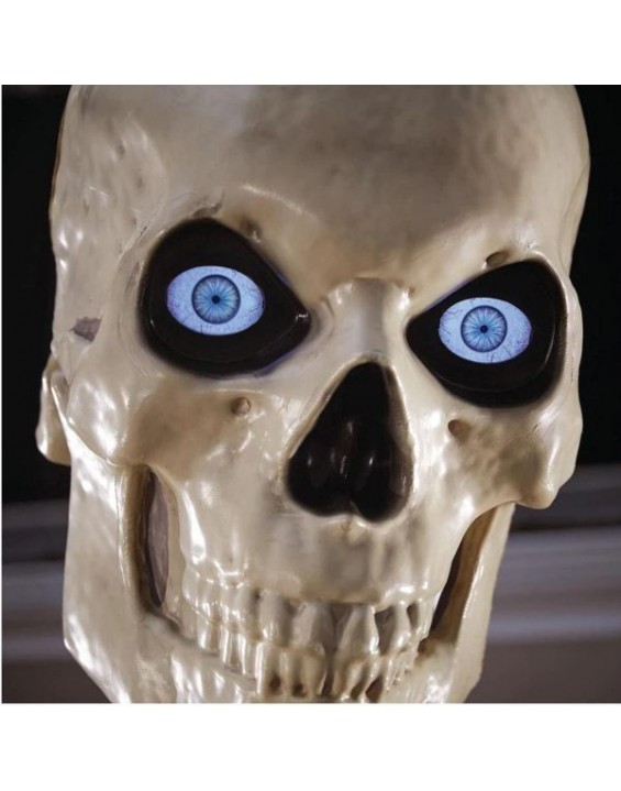 Home Accents 12 ft. Giant-Sized Skeleton with LifeEyes