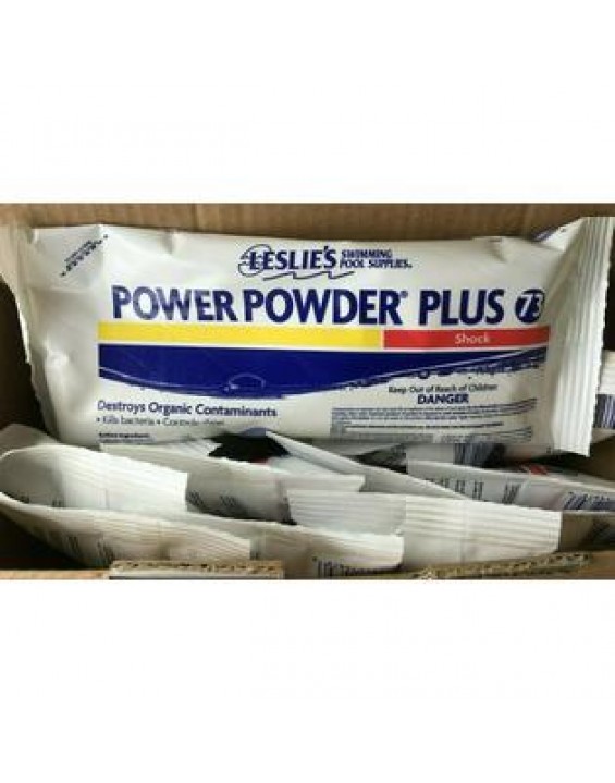 Case of 24  Power Powder Plus 73 Pool Shock For Swimming Pools 1lb Each